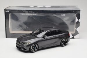 BMW M2 F87 Grey Metallic Minichamps 1:18 155026102 Fém – 6. kép a 6-ből