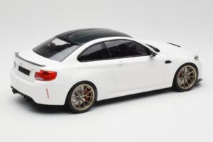 BMW M2 F87 CS Alpine White Arany Felnik Minichamps 1:18 155021020 Fém – 2. kép a 6-ből