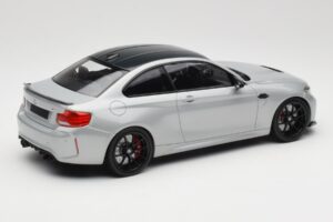 BMW M2 F87 CS Hockenheim Silver Fekete Felnik Minichamps 1:18 155021024 Fém – 2. kép a 6-ből