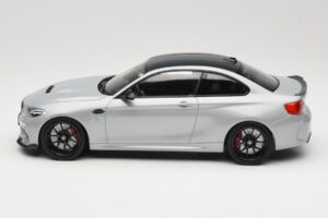 BMW M2 F87 CS Hockenheim Silver Fekete Felnik Minichamps 1:18 155021024 Fém – 3. kép a 6-ből