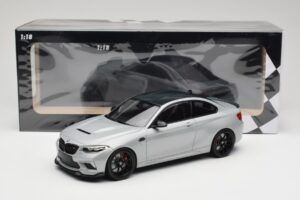 BMW M2 F87 CS Hockenheim Silver Fekete Felnik Minichamps 1:18 155021024 Fém – 6. kép a 6-ből