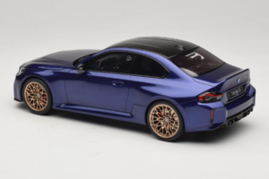 BMW M2 G87 CS Kék Metallic GT Spirit 1:18 GT552 Gyanta – 5. kép a 6-ből