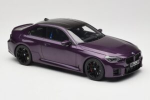 BMW M2 G87 Twilight Purple GT Spirit 1:18 GT946 Gyanta – 4. kép a 6-ből