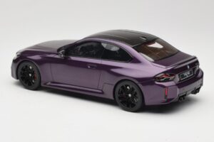 BMW M2 G87 Twilight Purple GT Spirit 1:18 GT946 Gyanta – 5. kép a 6-ből