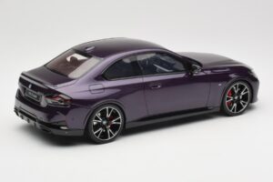 BMW M240i G42 Thundernight Metallic GT Spirit 1:18 GT504 Gyanta – 2. kép a 6-ből