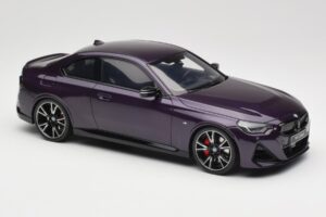 BMW M240i G42 Thundernight Metallic GT Spirit 1:18 GT504 Gyanta – 4. kép a 6-ből