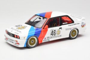 BMW M3 E30 #46 R. Ravaglia / E. Pirro WTCC Calder Park 1987 Minichamps 1:18 180872046-O Fém