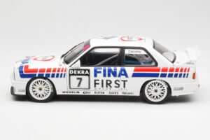 BMW M3 E30 #7 Fina J. Cecotto DTM 1992 AUTOart 1:18 89246 Fém – 3. kép a 7-ből