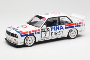 BMW M3 E30 #7 Fina J. Cecotto DTM 1992 AUTOart 1:18 89246 Fém