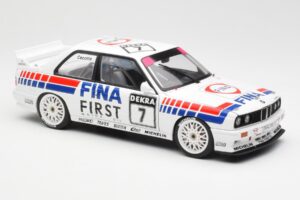 BMW M3 E30 #7 Fina J. Cecotto DTM 1992 AUTOart 1:18 89246 Fém – 5. kép a 7-ből