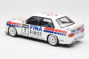 BMW M3 E30 #7 Fina J. Cecotto DTM 1992 AUTOart 1:18 89246 Fém – 6. kép a 7-ből