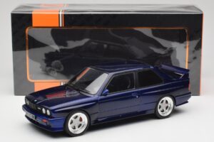 BMW M3 E30 Macau Blue IXO 1:18 18CMC122 Fém – 6. kép a 6-ből