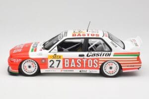 BMW M3 E30 #27 Bigazzi Team S. Soper / A. Hahne 4th Place 24 Hours of Spa 1990 Minichamps 1:18 155902027 Fém – 3. kép a 6-ből