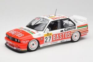 BMW M3 E30 #27 Bigazzi Team S. Soper / A. Hahne 4th Place 24 Hours of Spa 1990 Minichamps 1:18 155902027 Fém