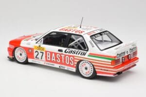 BMW M3 E30 #27 Bigazzi Team S. Soper / A. Hahne 4th Place 24 Hours of Spa 1990 Minichamps 1:18 155902027 Fém – 5. kép a 6-ből