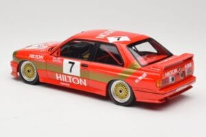 BMW M3 E30 #7 D. Quester 2nd Place Guia Race Macau 1987 Minichamps 1:18 155872007 Fém – 5. kép a 6-ből