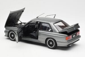 BMW M3 E30 Sport Evolution Cecotto Szürke AUTOart 1:18 70567 Fém – 5. kép a 8-ből
