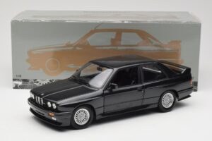 BMW M3 E30 Black Metallic Minichamps 1:18 180020306 Fém – 8. kép a 8-ből
