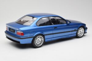 BMW M3 E36 Estoril Kék Otto 1:12 G016 Gyanta – 2. kép a 6-ből