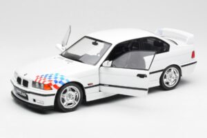 BMW M3 E36 Lightweight Fehér Solido 1:18 S1803903 Fém – 2. kép a 8-ből