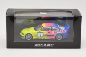 BMW M3 E36 GTR #3 K. Nissen DTM Zolder 1993 Minichamps 1:43 430932381 Fém – 4. kép a 4-ből