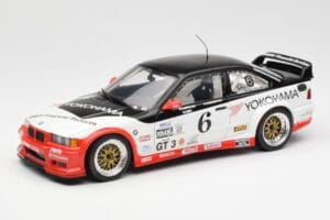 BMW M3 E36 GTR #0 B. Auberlen / M. Simo / P. Cunningham Daytona 24 Hours 1998 UT Models 1:18 39816 Fém