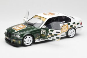 BMW M3 E36 Strafo Tic Tac Fehér Solido 1:18 S1803906 Fém – 2. kép a 8-ből