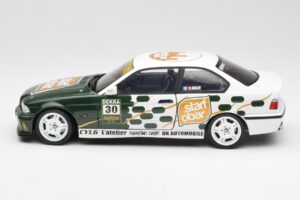 BMW M3 E36 Strafo Tic Tac Fehér Solido 1:18 S1803906 Fém – 4. kép a 8-ből