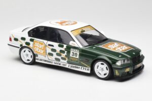 BMW M3 E36 Strafo Tic Tac Fehér Solido 1:18 S1803906 Fém – 6. kép a 8-ből