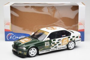BMW M3 E36 Strafo Tic Tac Fehér Solido 1:18 S1803906 Fém – 8. kép a 8-ből