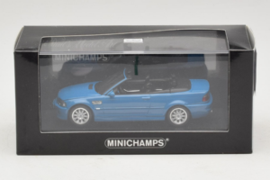 BMW M3 E46 Kabrió Kék Minichamps 1:43 BMW015 Fém – 4. kép a 4-ből