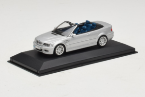 BMW M3 E46 Kabrió Ezüst Minichamps 1:43 80420024430-R1 Fém – 2. kép a 5-ből