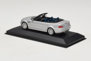BMW M3 E46 Kabrió Ezüst Minichamps 1:43 80420024430-R1 Fém – 3. kép a 5-ből