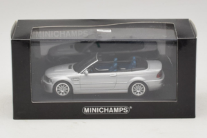 BMW M3 E46 Kabrió Ezüst Minichamps 1:43 80420024430-R1 Fém – 4. kép a 5-ből