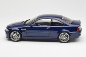 BMW M3 E46 Kék Kyosho 1:18 08503BL Fém – 4. kép a 8-ből