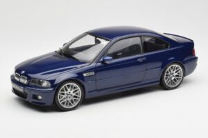 BMW M3 E46 Kék Kyosho 1:18 08503BL Fém