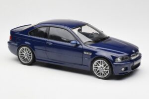 BMW M3 E46 Kék Kyosho 1:18 08503BL Fém – 6. kép a 8-ből