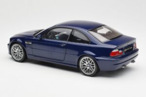 BMW M3 E46 Kék Kyosho 1:18 08503BL Fém – 7. kép a 8-ből