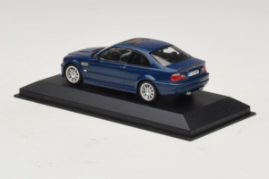 BMW M3 E46 Kék Minichamps 1:43 BMW014 Fém – 3. kép a 4-ből