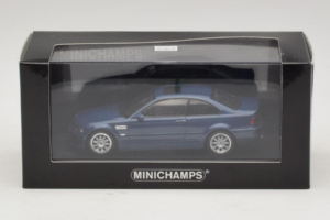 BMW M3 E46 Kék Minichamps 1:43 BMW014 Fém – 4. kép a 4-ből
