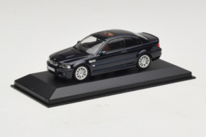BMW M3 E46 Sötétkék Minichamps 1:43 80420009763-R1 Fém – 2. kép a 4-ből