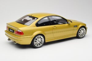 BMW M3 E46 Phoenix Sárga Otto 1:12 G025 Gyanta – 2. kép a 6-ből