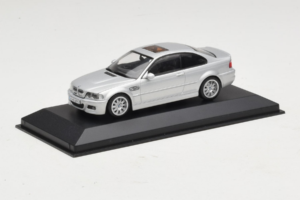 BMW M3 E46 Ezüst Minichamps 1:43 BMW013 Fém – 2. kép a 4-ből