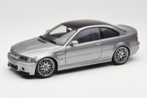 BMW M3 E46 CSL Ezüst Kyosho 1:18 08506S Fém