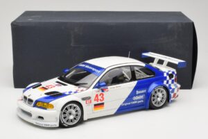 BMW M3 E46 GTR #24 D. Muller / J. Muller / H.-J. Stuck ALMS 2001 Minichamps 1:18 80430139184 Fém – 8. kép a 8-ből