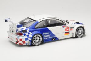 BMW M3 E46 GTR #42 J. Muller / J.J. Lehto ALMS 2001 Minichamps 1:18 80430139183 Fém – 3. kép a 8-ből