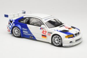 BMW M3 E46 GTR #42 J. Muller / J.J. Lehto ALMS 2001 Minichamps 1:18 80430139183 Fém – 6. kép a 8-ből