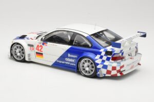 BMW M3 E46 GTR #42 J. Muller / J.J. Lehto ALMS 2001 Minichamps 1:18 80430139183 Fém – 7. kép a 8-ből