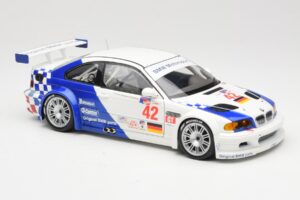 BMW M3 E46 GTR #42 J. Lehto / P. Ekblom ALMS 2001 Minichamps 1:18 100012142 Fém – 6. kép a 8-ből