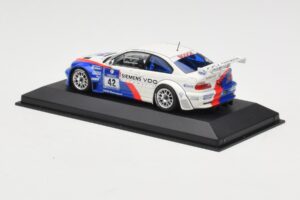 BMW M3 E46 GTR #42 P. Muller / J. Muller / H-J. Stuck / P. Lamy ADAC 24h Nurburgring 2004 Minichamps 1:43 BMW001 Fém – 3. kép a 4-ből